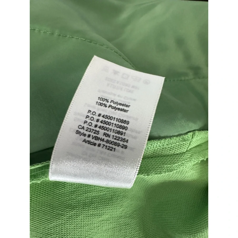 Wilfred Dress Womens 4 Green Mini Aritzia Tie Keyhole Back Cut Out Square‎ Neck